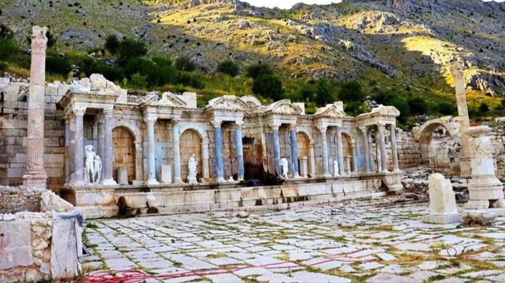 Burdur'un antik güzelliği Sagalassos'un tarihçesi