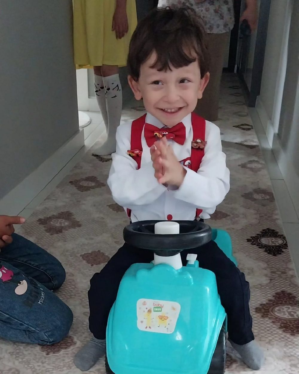 Dünyada bir ilk olan Ömer Özkan 3 yaşında