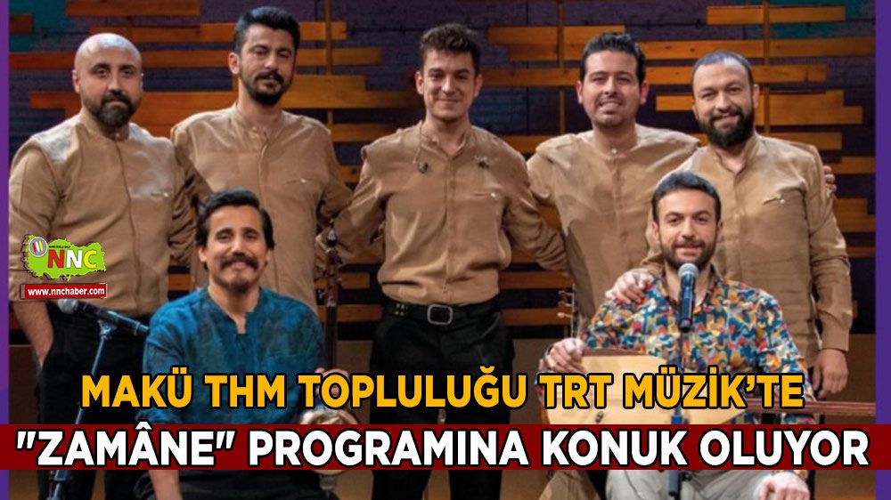 MAKÜ THM Topluluğu TRT Müzik’te "Zamâne" Programına Konuk Oluyor