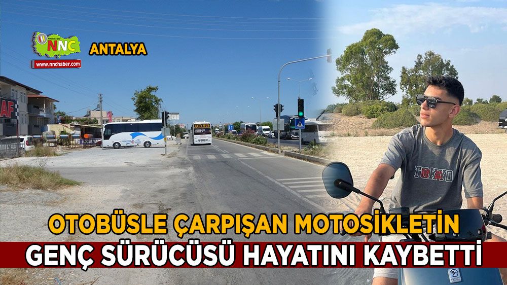 20 yaşındaki genç motorcudan acı haber