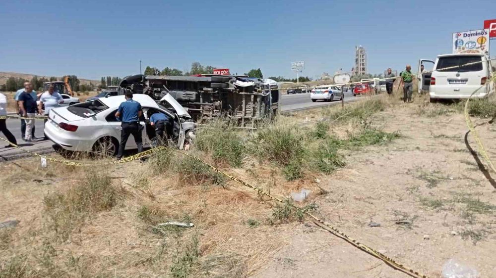 Ankara'da zincirleme kaza: 1 ölü 10 yaralı