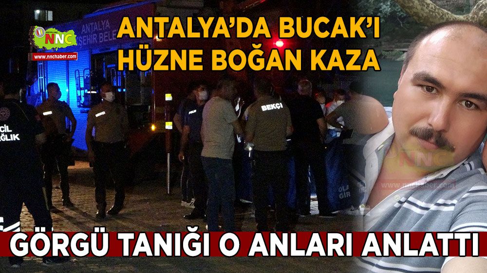 Antalya'da 3 kişinin öldüğü olayın görgü tanığı o anları anlattı