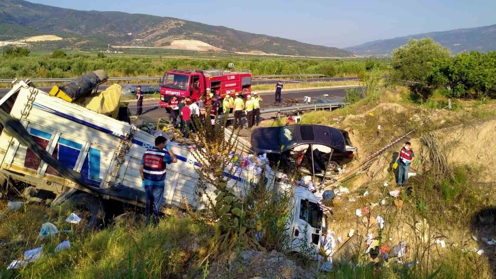 Aydın’da Ölümlü Trafik Kazası..