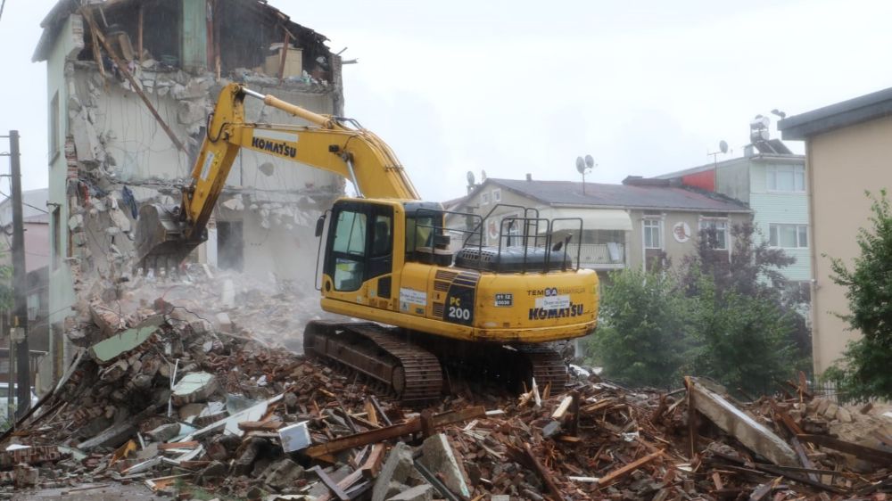  binalarda yıkım işlemlerinde sona gelindi