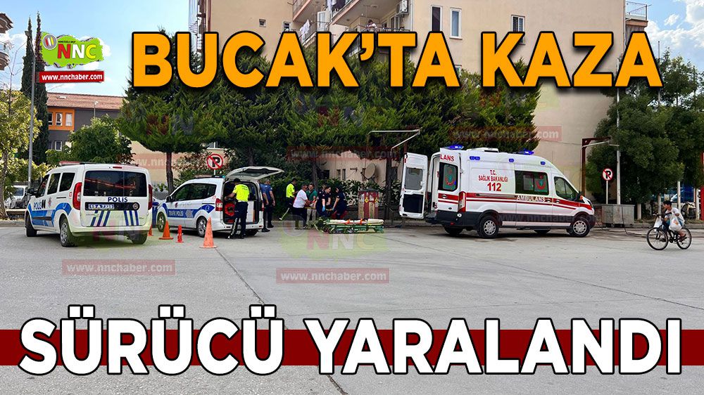 Bucak'ta motor yıkamaya çarparak durabildi