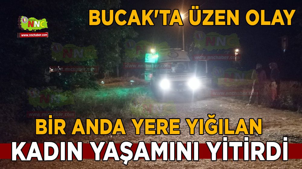 Bucak'ta üzen olay Bir anda yere yığılıp hayatını kaybetti