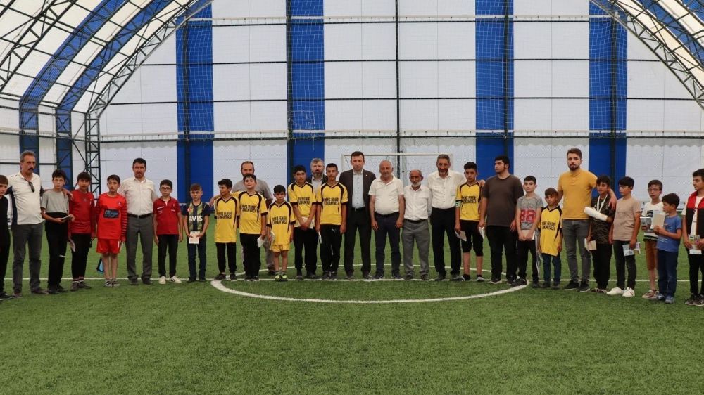 Çayırlı' da düzenlenen yaz Kuran kursları futbol turnuvası sona erdi.