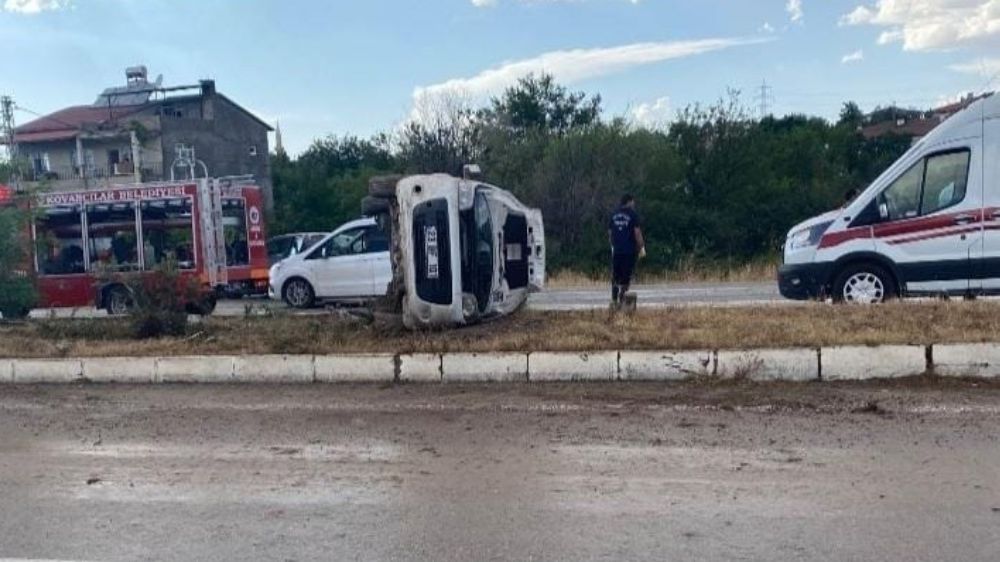 Elazığ'da kaza : 5 yaralı 