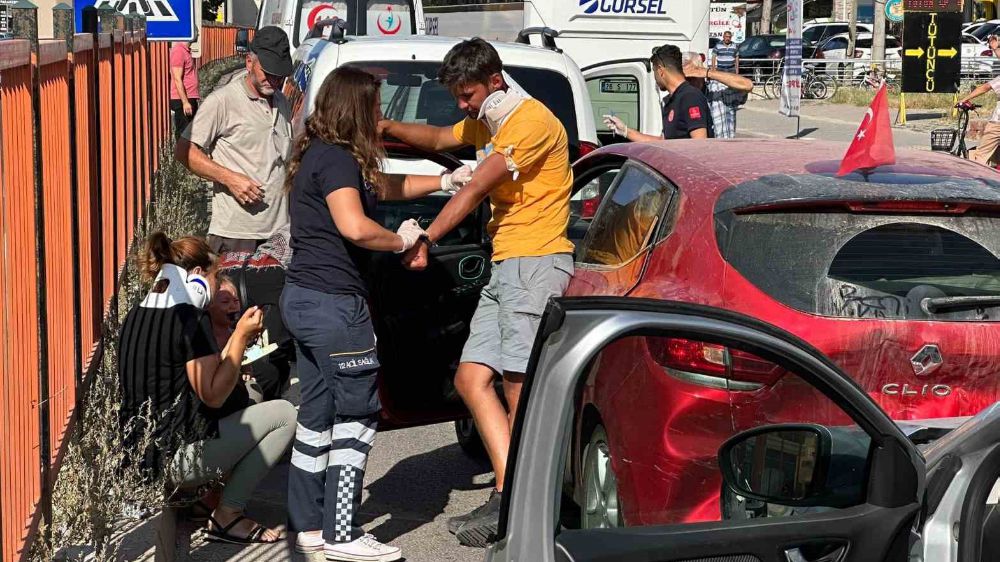 Eskişehir'de feci kaza : 4 yaralı