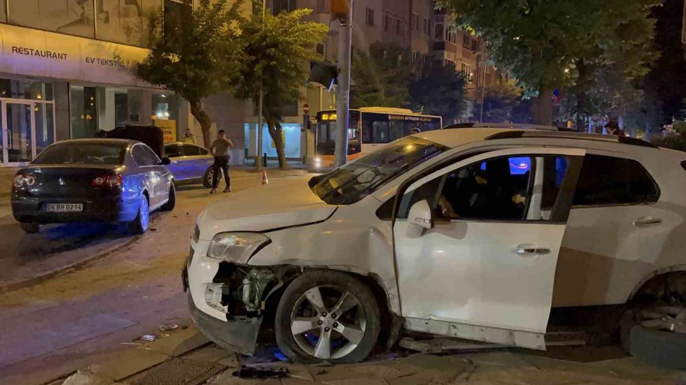 Eskişehir'de Trafik Kazası 1 Yaralı 