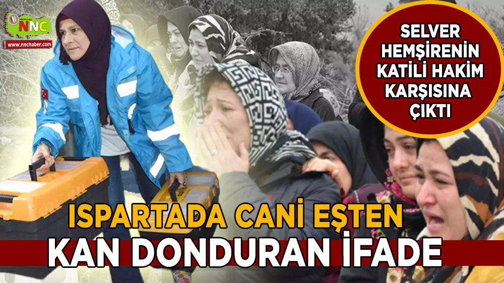 Isparta cani eşten kan donduran ifade