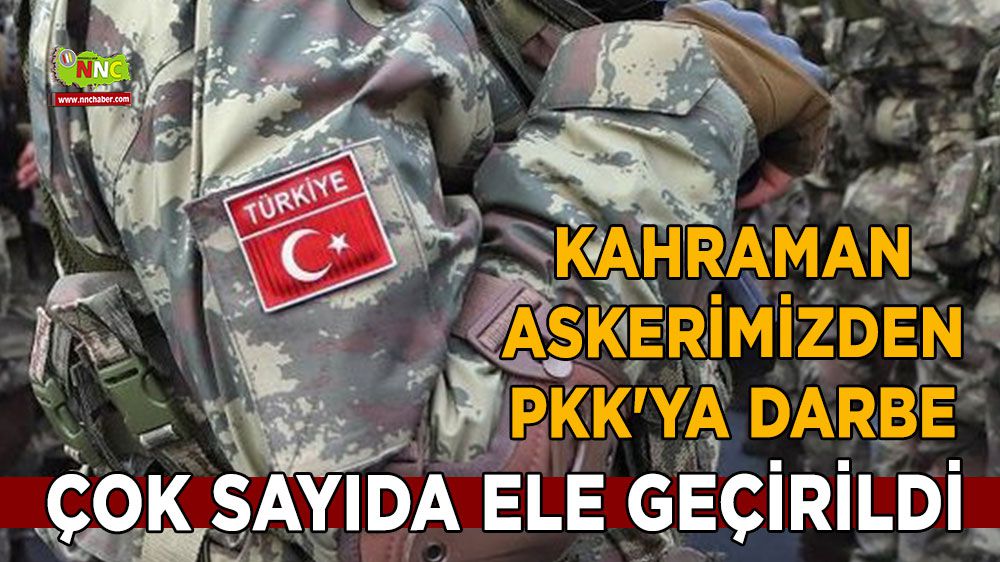 Kahraman askerimizden PKK'ya darbe