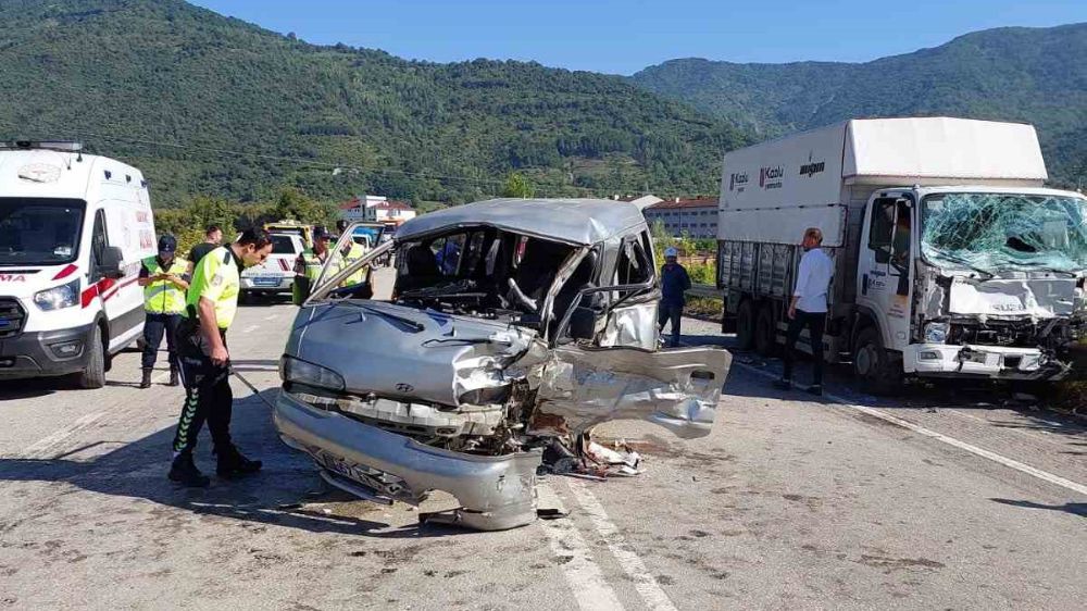 Karabük'te kaza: 4 yaralı 