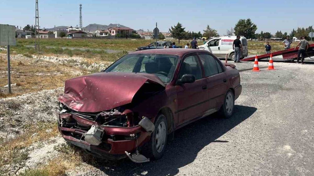 Karapınar'da Trafik kazası