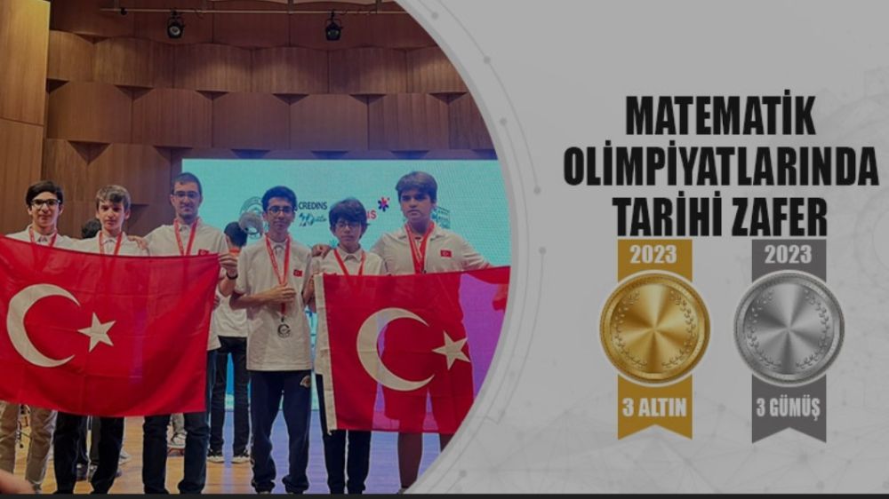 Matematik Olimpiyatlarında Türkiye Birinci