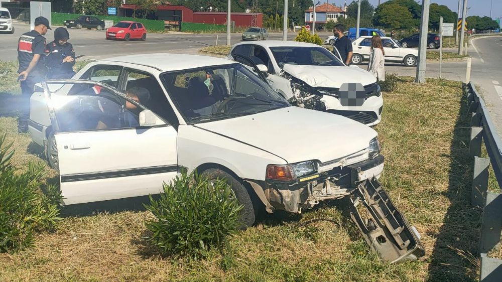 Samsun'da kaza