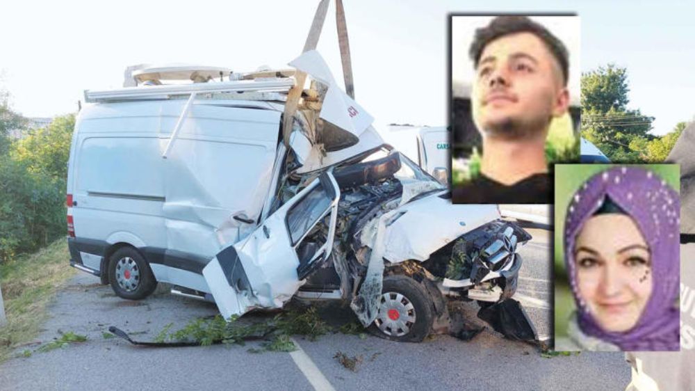 Sinop HDI Yapım Canlı Yayın Aracı Kaza yaptı 2 ölü 1 yaralı 