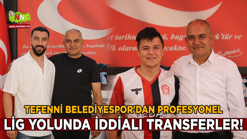 Tefenni Belediyespor'dan profesyonel lig yolunda iddialı transferler!