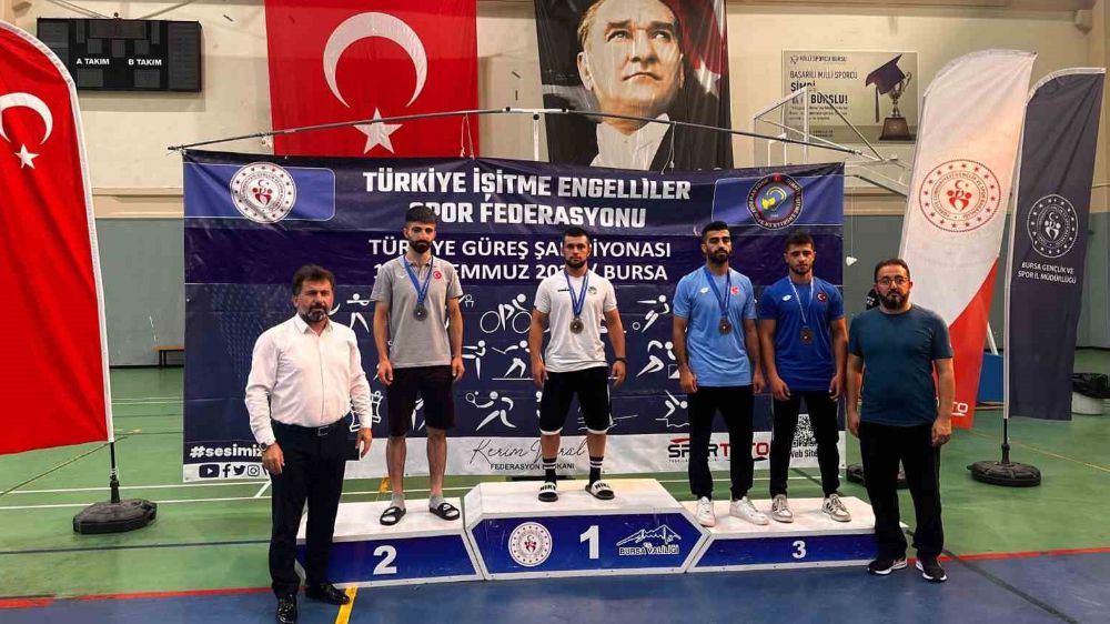 Türkiye Şampiyonu olan Büyükşehir sporcusuna Milli gurur
