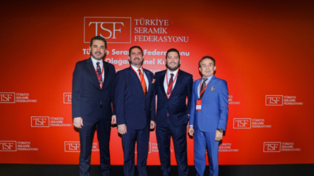  Türkiye Seramik Federasyonu Yönetim Kurulu Başkanı   Zeki İlter Yurtbay oldu