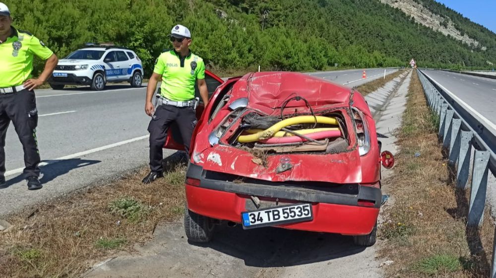 Yakakent 'te Trafik Kazası 1 Yaralı