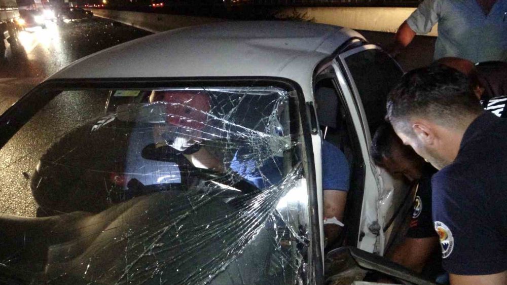 Adana’da Trafik Kazası 