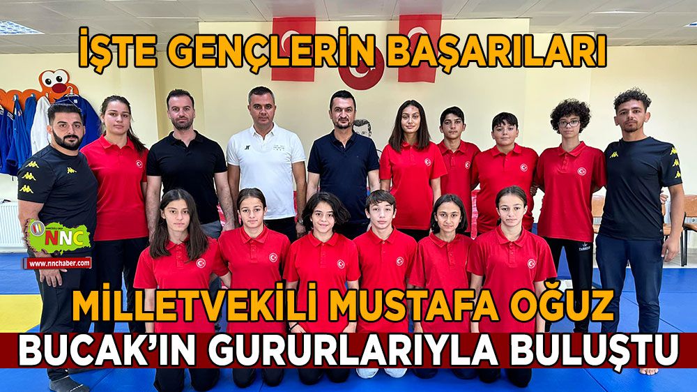 AK Parti Milletvekili Mustafa Oğuz, Ödüllü Bucaklı Genç Sporcularla Buluştu!