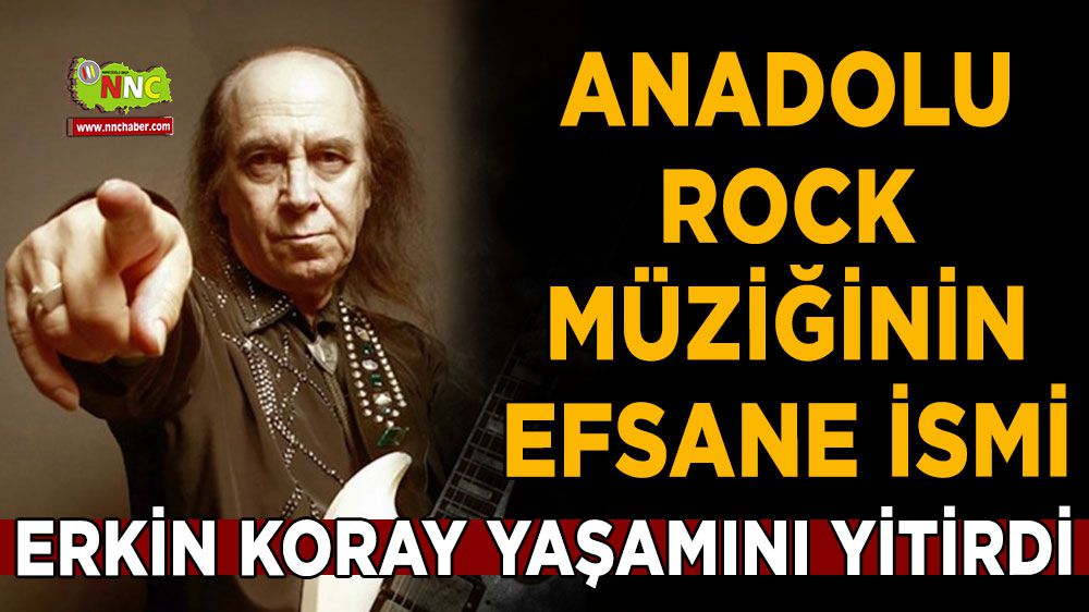 Anadolu Rock Müziğinin Efsane İsmi Erkin Koray yaşamını yitirdi