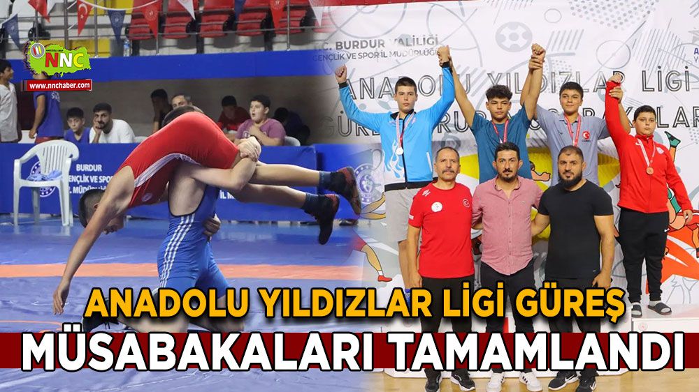 Anadolu Yıldızlar Ligi Güreş Grup müsabakaları tamamlandı