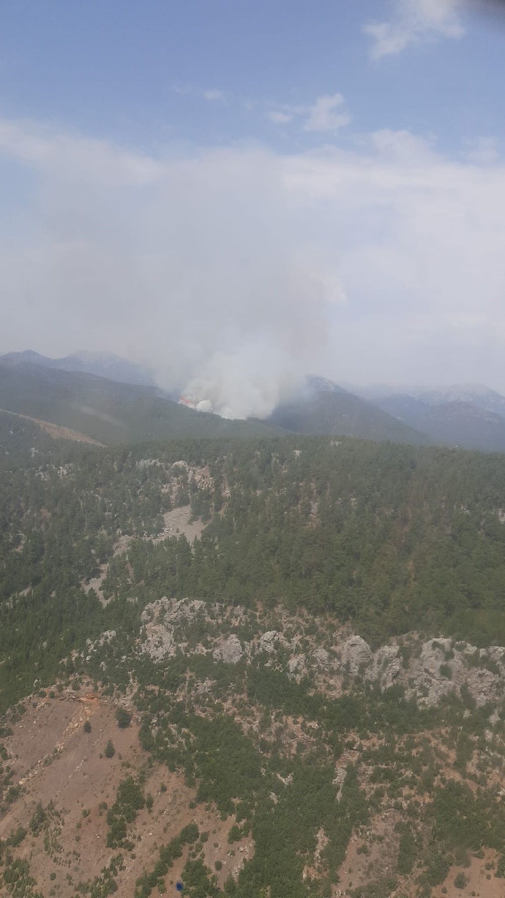 Antalya Akseki Orman Yangını: Havadan ve Karadan Müdahale Başladı