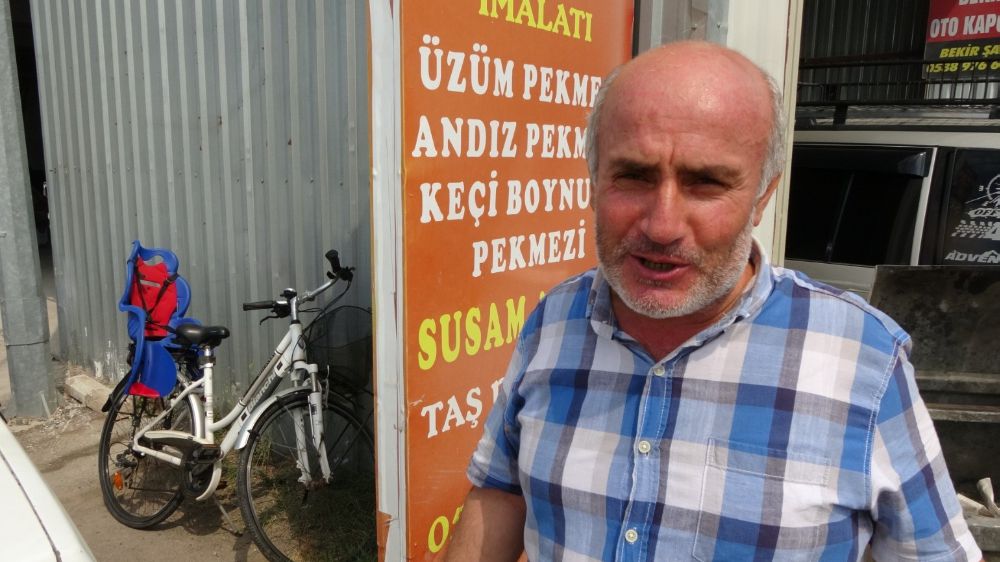 Antalya'da Hırsız  Lastikleri patlamış eski bisikleti bırakıp, 6 bin TL'lik son model bisikleti çaldı