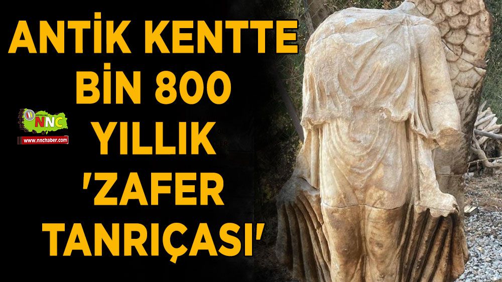 Antik Kentte Bin 800 Yıllık 'Zafer Tanrıçası'