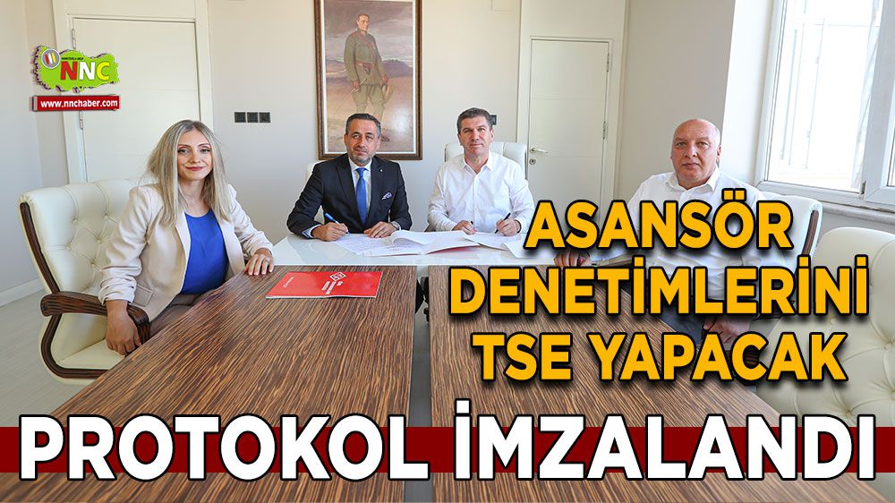 Burdur Belediyesi ve TSE Arasında Asansör Denetimi İçin Protokol İmzalandı