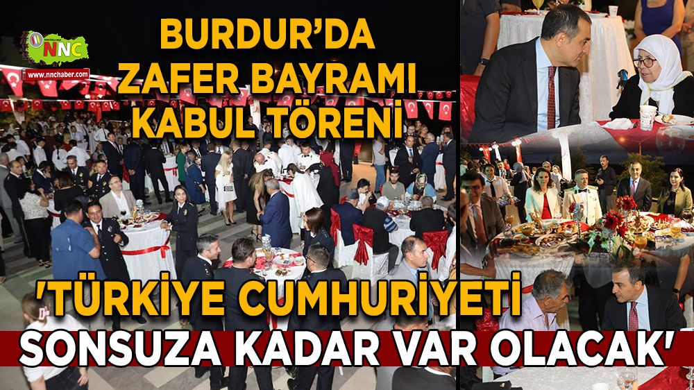 Burdur Valisi Öksüz, 'Türkiye Cumhuriyeti sonsuza kadar var olacak'