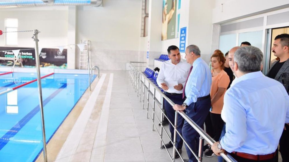 Diyarbakır'da yarı olimpik yüzme havuzu tamamlandı