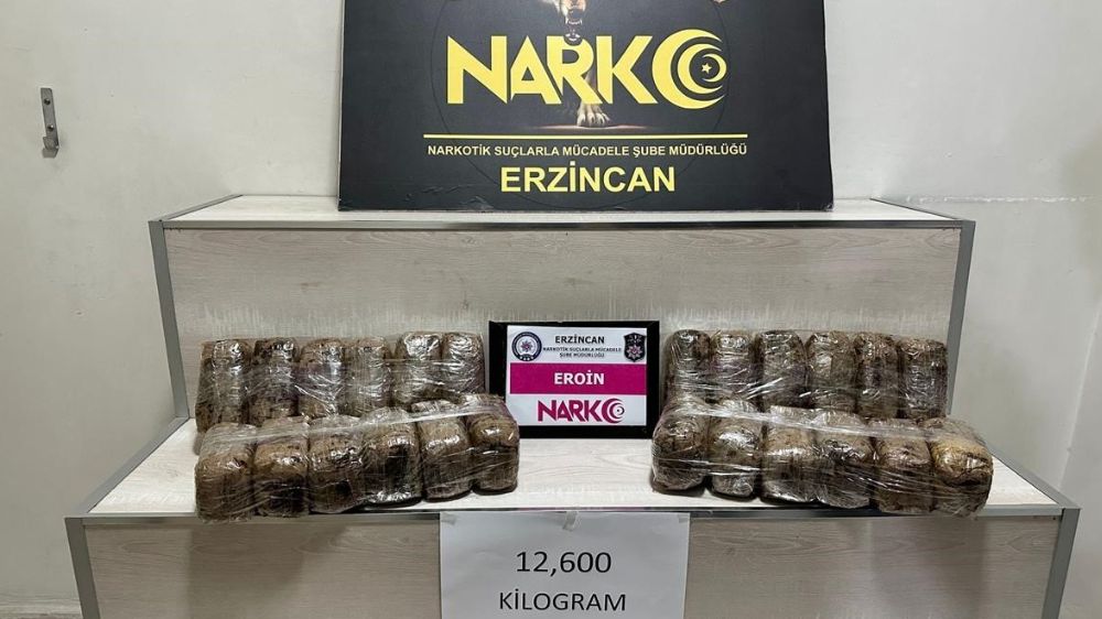 Erzincan’da Eroin Kaçakçıları Yakalandı 