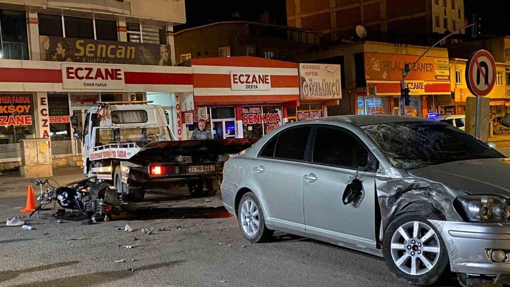 Erzurum’da Trafik Kazası 