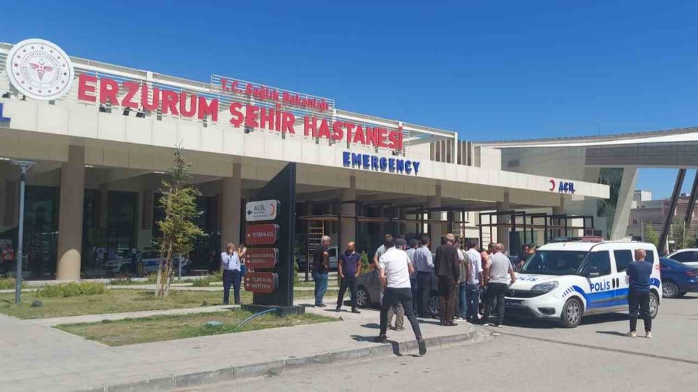 Erzurum Şehir Hastanesinde  Tartışma Kavgaya Dönüştü