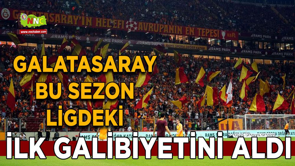 Galatasaray, Trabzonspor'u Yenerek Sezonun İlk Galibiyetini Aldı