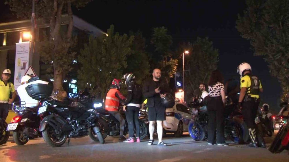 İstanbul Motorsiklet sürücülerine Ceza 