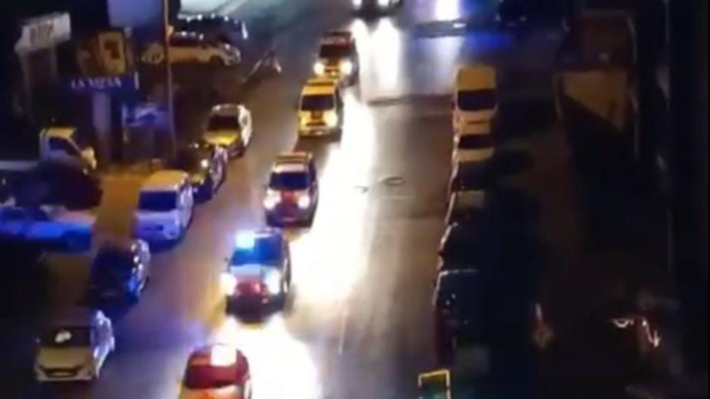 Kağıthane Polis Ekiplerinden şehit  polis anısına araç  konvoyu yaptılar  