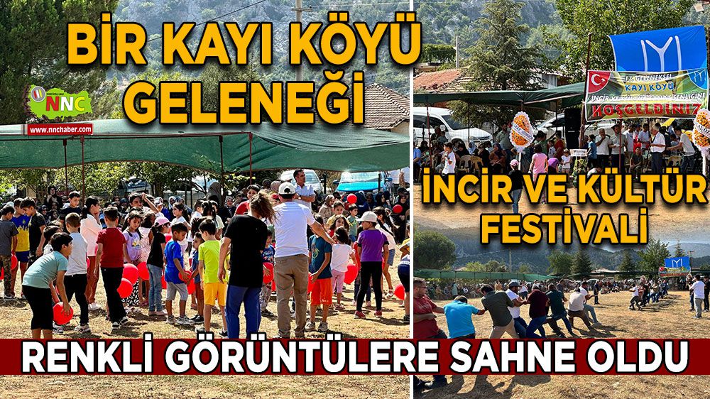 Kayı Köyü'nde Geleneksel İncir ve Kültür Festivali Coşkusu