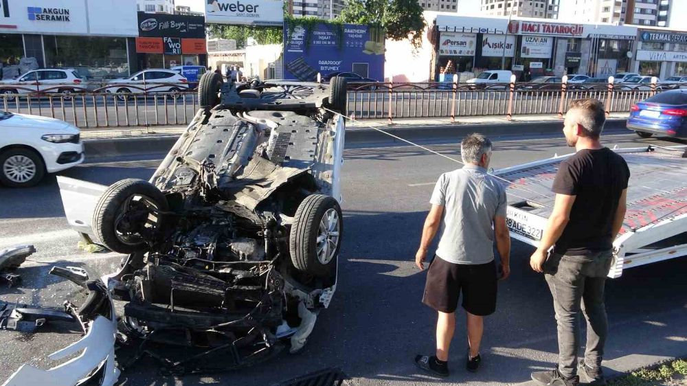 Kayseri'de kaza: 1 yaralı 