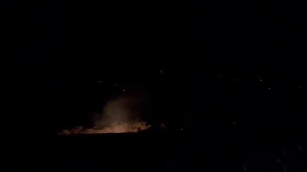 Malatya 'da Dağlık Alanda Örtü Yangını Çıktı 