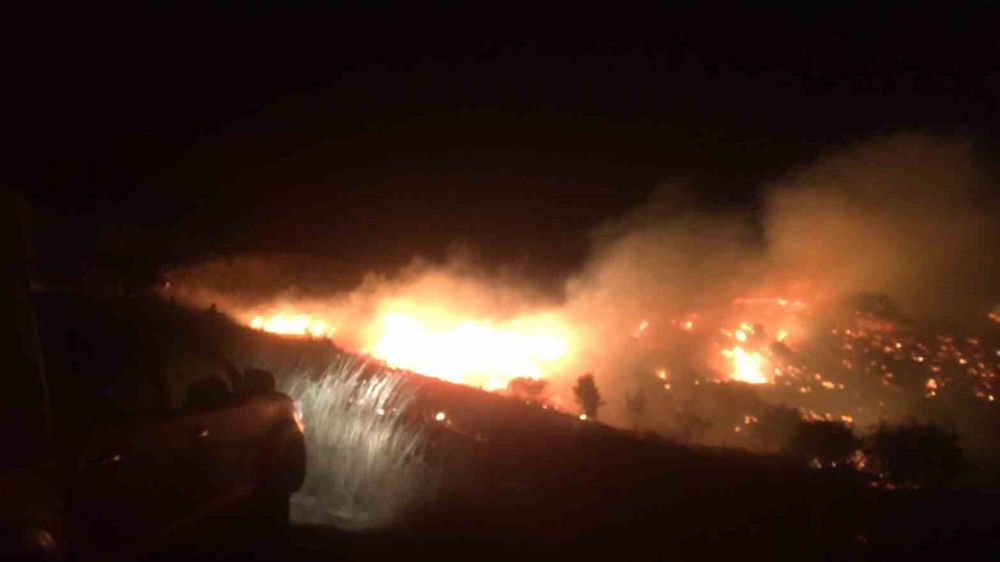 Malatya’daki yangını söndürme çalışmaları sürüyor