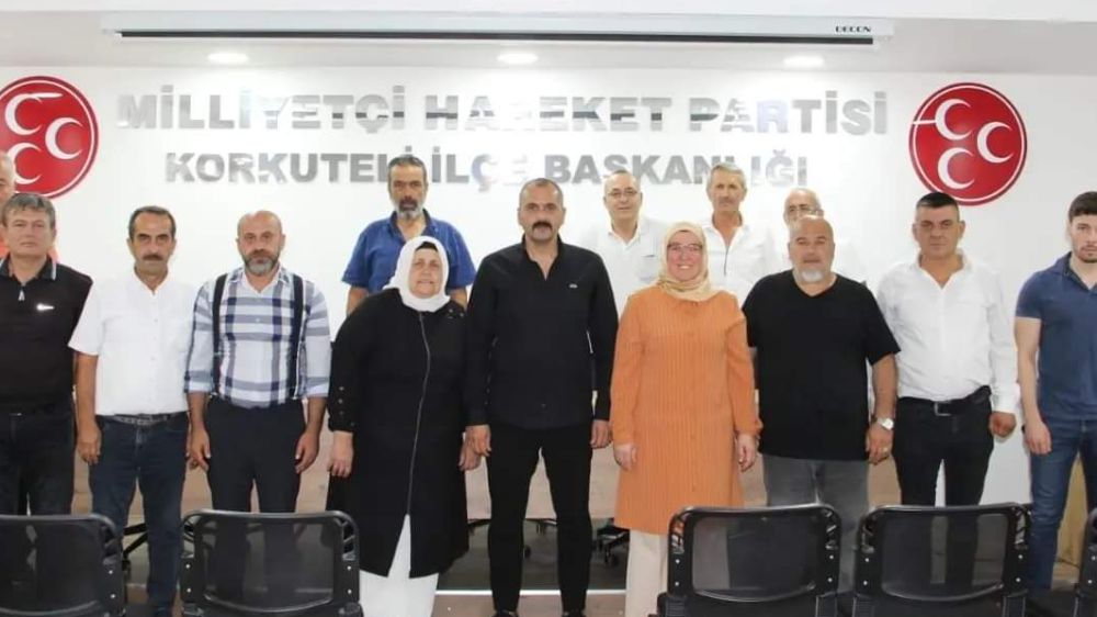 MHP Antalya Milletvekili Hilmi Durgun  Korkuteli'nde