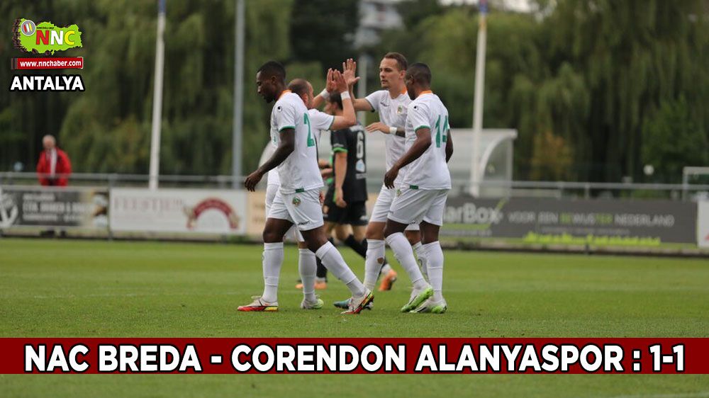 Nac Breda - Corendon Alanyaspor : 1-1