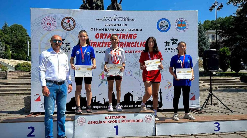 Oryantiring  Sporcusu Zeynep Şeyma Arslan Göğsümüzü Kabarttı 