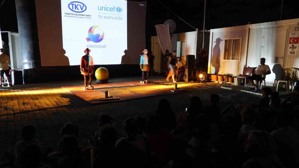 Samandağ'da Depremzedelere destek etkinliği