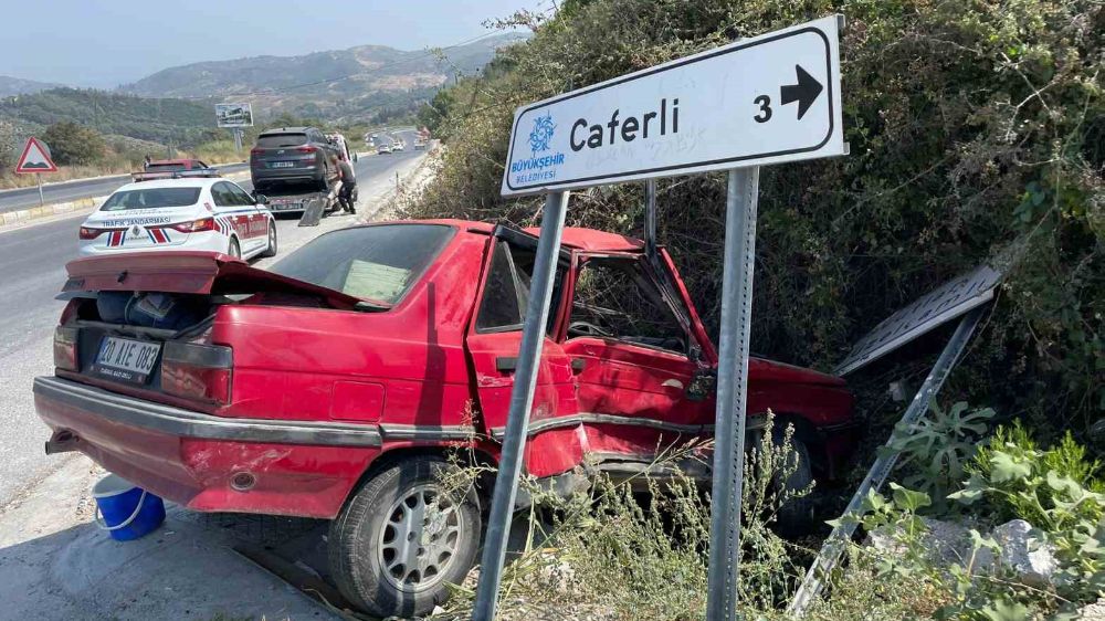 Söke-Kuşadası karayolunda trafik kazası